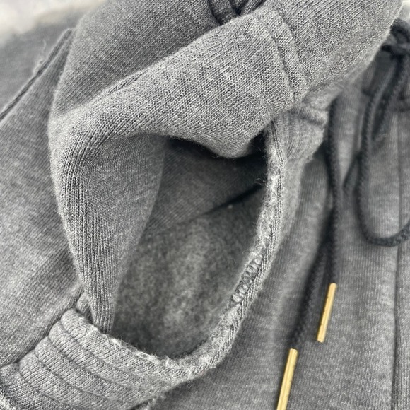 Hello Nite Leggings Joggers Burnout Women Sz Medium Cozy Gray Pull String Waist - Picture 2 of 13